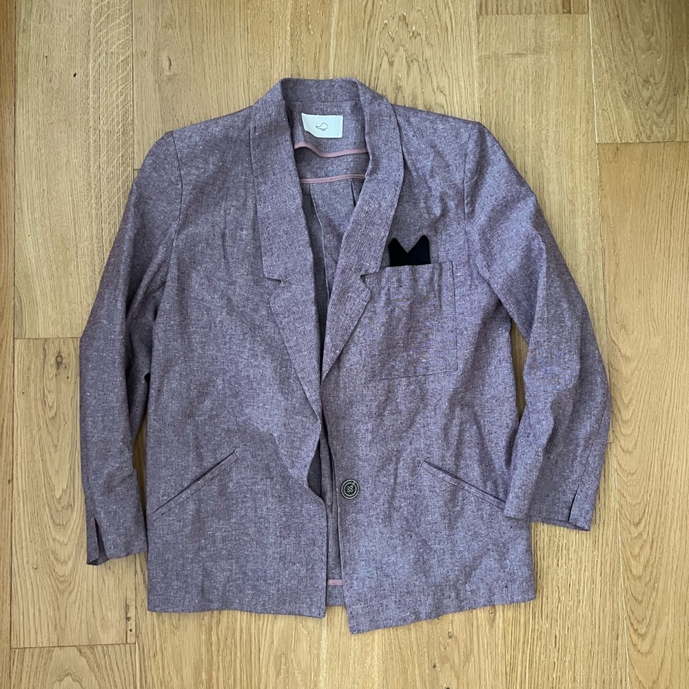 Superr purple spring blazer